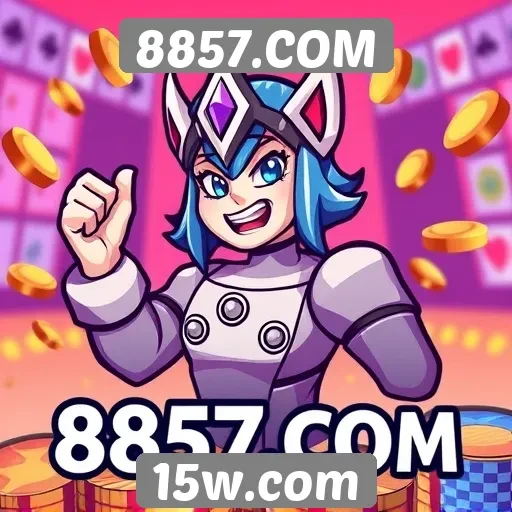 Visão geral do site de jogos 8857.COM